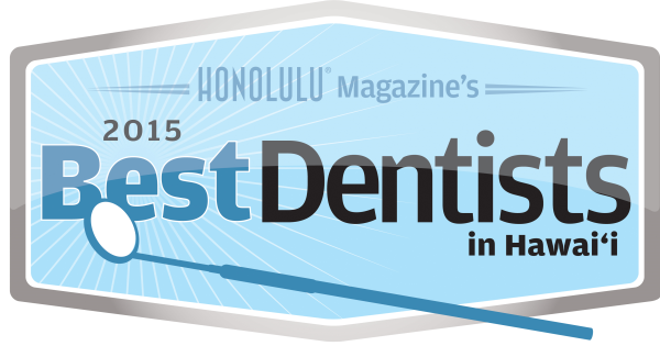 image granted to us since we were awarded best dentists by honolulu magazine